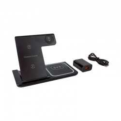 Phone & Tablet Chargers - Camden 3n1 Fast Wireless Charger with QC3.0 Adapter