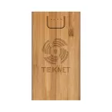 branded Jaegers Bamboo Wireless Power Bank - 5000 mAh, from our range of promotional Phone &amp; Tablet Chargers