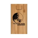 branded Jaegers Bamboo Wireless Power Bank - 5000 mAh, from our range of promotional Phone &amp; Tablet Chargers