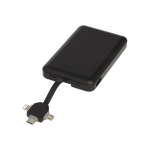 branded Kano 5000 mAh Wireless power bank with 3-in-1 cable, from our range of promotional Power Banks