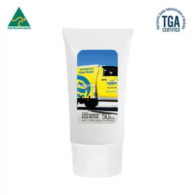 branded 100ml Australian Made Spf50 Sunscreen Lotion Tube, from our range of promotional Sunscreen & Lip Balm