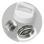 branded Mica Vacuum Bottle 560ml, from our range of promotional Drink Bottles - Metal