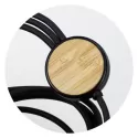 branded Bamboo Triple Connector Cable, from our range of promotional Phone &amp; Tablet Chargers