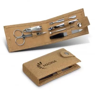 branded Cork Manicure Set, from our range of promotional Manicure Sets