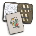 branded Mona Portable Drawing Set, from our range of promotional Corporate Stationary