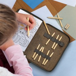 branded Mona Portable Drawing Set, from our range of promotional Corporate Stationary