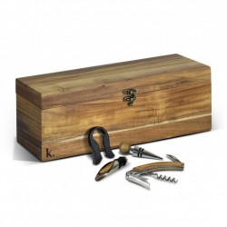 branded Keepsake Wine Box Gift Set, from our range of promotional Homeware Products