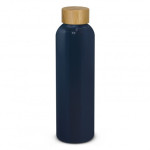 branded Eden Aluminium Bottle Bamboo Lid 600ml, from our range of promotional Drink Bottles - Metal