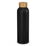 branded Eden Aluminium Bottle Bamboo Lid 600ml, from our range of promotional Drink Bottles - Metal