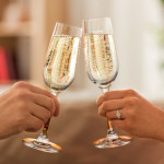 Printed Glasses &amp; Tumblers  - Champagne Flute 185ml