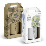 branded Wine Carry Pack - Double, from our range of promotional Wine &amp; Bar Accessories