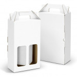 branded Wine Carry Pack - Double, from our range of promotional Wine &amp; Bar Accessories