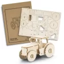 branded BRANDCRAFT Tractor Wooden Model, from our range of promotional Executive Toys and Games