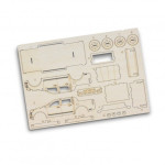 Executive Toys and Games  - BRANDCRAFT UTE Wooden Model