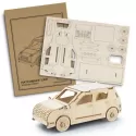 branded BRANDCRAFT Hatchback Car Wooden Model, from our range of promotional Executive Toys and Games