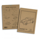 Executive Toys and Games  - BRANDCRAFT Hatchback Car Wooden Model
