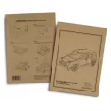 branded BRANDCRAFT Hatchback Car Wooden Model, from our range of promotional Executive Toys and Games