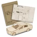 branded BRANDCRAFT Sedan Car Wooden Model, from our range of promotional Executive Toys and Games
