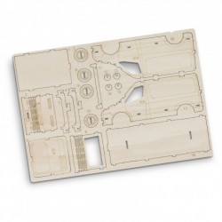Executive Toys and Games - BRANDCRAFT Van Wooden Model