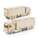 branded BRANDCRAFT Large Truck Wooden Model, from our range of promotional Executive Toys and Games