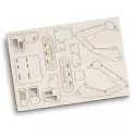 branded BRANDCRAFT Excavator Wooden Model, from our range of promotional Executive Toys and Games