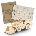 branded BRANDCRAFT Wheel Loader Wooden Model, from our range of promotional Executive Toys and Games