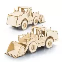 branded BRANDCRAFT Wheel Loader Wooden Model, from our range of promotional Executive Toys and Games