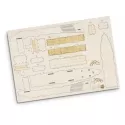 branded BRANDCRAFT Cargo Ship Wooden Model, from our range of promotional Executive Toys and Games