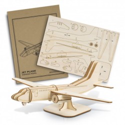 Executive Toys and Games  - BRANDCRAFT Jet Plane Wooden Model