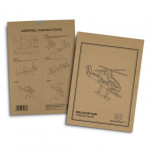 Executive Toys and Games  - BRANDCRAFT Helicopter Wooden Model