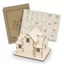 branded BRANDCRAFT House Wooden Model, from our range of promotional Executive Toys and Games