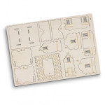 Executive Toys and Games  - BRANDCRAFT House Wooden Model