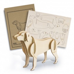 Executive Toys and Games  - BRANDCRAFT Dog Wooden Model