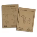 branded BRANDCRAFT Dog Wooden Model, from our range of promotional Executive Toys and Games