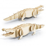 Executive Toys and Games  - BRANDCRAFT Crocodile Wooden Model