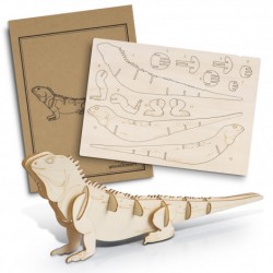 Executive Toys and Games  - BRANDCRAFT Tuatara Wooden Model
