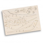 Executive Toys and Games  - BRANDCRAFT Tuatara Wooden Model