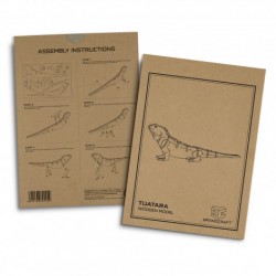 Executive Toys and Games - BRANDCRAFT Tuatara Wooden Model