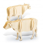 Executive Toys and Games  - BRANDCRAFT Cow Wooden Model