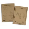 branded BRANDCRAFT Cow Wooden Model, from our range of promotional Executive Toys and Games