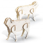 Executive Toys and Games  - BRANDCRAFT Sheep Wooden Model