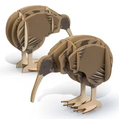 branded BRANDCRAFT Kiwi Wooden Model, from our range of promotional Executive Toys and Games