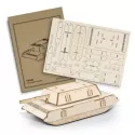 branded BRANDCRAFT Tank Wooden Model, from our range of promotional Executive Toys and Games