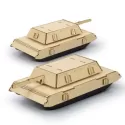 branded BRANDCRAFT Tank Wooden Model, from our range of promotional Executive Toys and Games