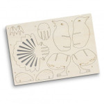 Executive Toys and Games  - BRANDCRAFT Fantail Wooden Model