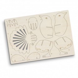 Executive Toys and Games - BRANDCRAFT Fantail Wooden Model