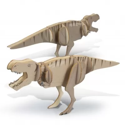 branded BRANDCRAFT Tyrannosaurus Rex Wooden Model, from our range of promotional Executive Toys and Games
