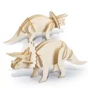 branded BRANDCRAFT Triceratops Wooden Model, from our range of promotional Executive Toys and Games