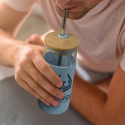 branded Alchemy Glass Tumbler 450ml, from our range of promotional Drink Bottles - Glass