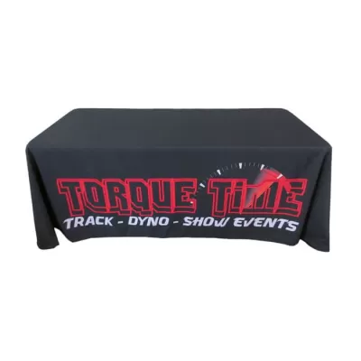 branded 6ft Custom Printed Throw Table Cloth, from our range of promotional Table Cloths and Covers